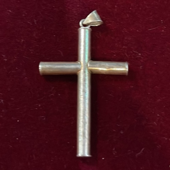 Gold Cross Pendant - Picture 2 of 2